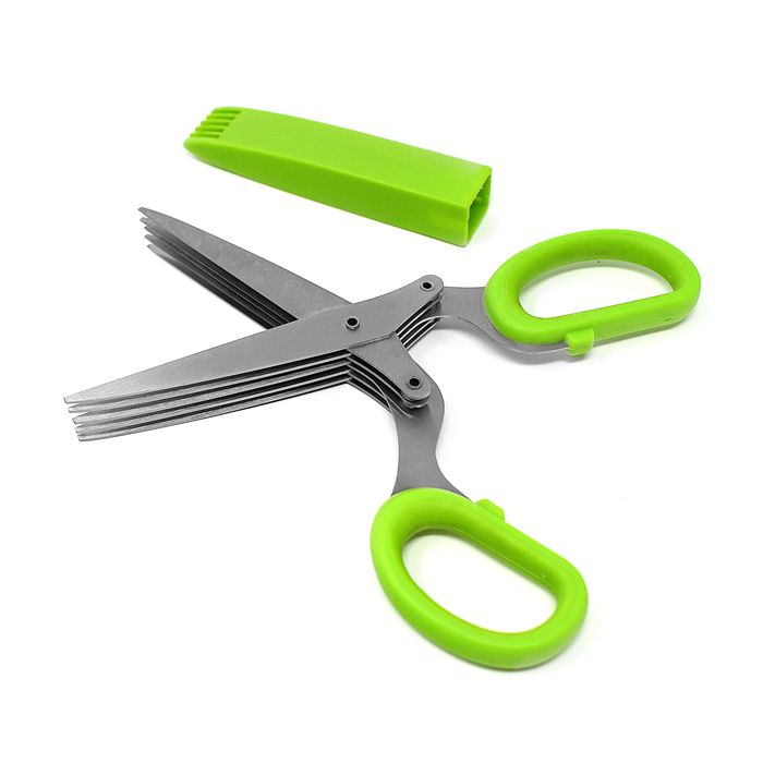 HERB SCISSORS WITH/BLADE
CLEANER &amp; SHEATH, EACH 