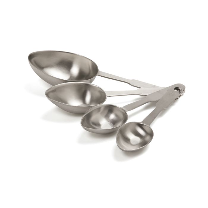4 PIECE MEASURING SCOOPS
1/8,1/4,1/2 AND 1 CUP
STAINLESS STEEL, 1/SET