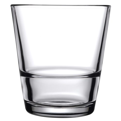 DOUBLE OLD-FASHIONED GLASS, GRANDE-STACK, FULLY TEMPERED,
