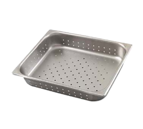 1/2 SIZE, 2.5&quot; DEEP, PERFORATED STEAMTABLE PAN, 