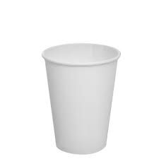 10oz WHITE PAPER HOT CUP,  20/50ct
