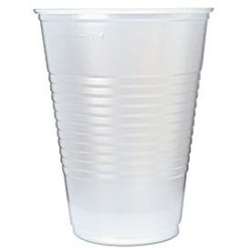 16oz TRANSLUCENT CUP, 
RIBBED, 10/100ct.,2/22