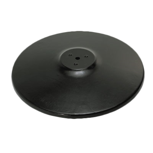 17&quot; ROUND BASE ONLY, BLACK, EACH, #1917, 1/22