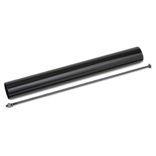 25" COLUMN ONLY, BLACK SMALL PEDESTAL, 1/22