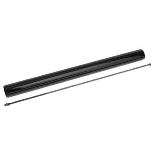 37-1/2" HIGH COLUMN ONLY,DISCO  BLACK,LARGE PEDESTAL, 1/22