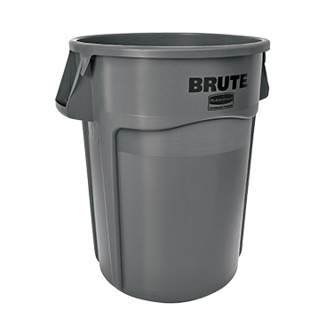 Brute Container, without lid, 44 gallon, 24'D x