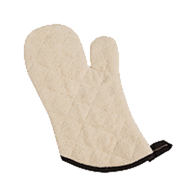 Oven Mitt, 17&quot;, heavy duty institutional grade terry, 