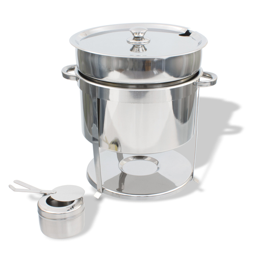 Soup Warmer, 9-1/2 qt, with  lid, includes water pan and 