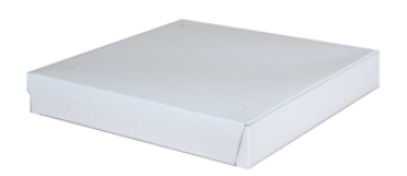 12&quot;x12&quot;x1-7/8&quot; WHITE PIZZA/PASTRY BOX,PLAIN, CLAY