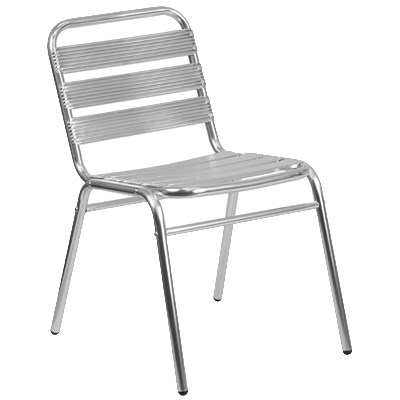 Restaurant Stacking Chair, 352  lb. weight capacity, triple 