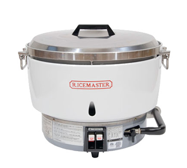 RiceMaster Commercial Rice Cooker, natural gas, 55 cup