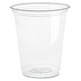 16oz CLEAR PET PLASTIC CUP,  (LID N65124) 20/50ct.Per Case