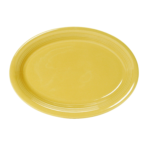 Platter, 9-3/4&quot; x 7&quot;, oval, coupe, microwave &amp; dishwasher