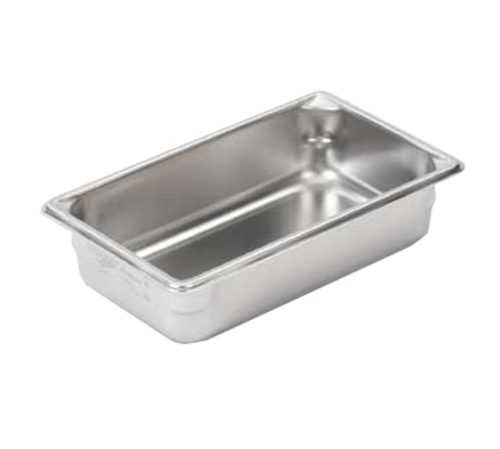 Super Pan V  Food Pan, 1/3  size, 4&quot; deep, 4.1 qt 