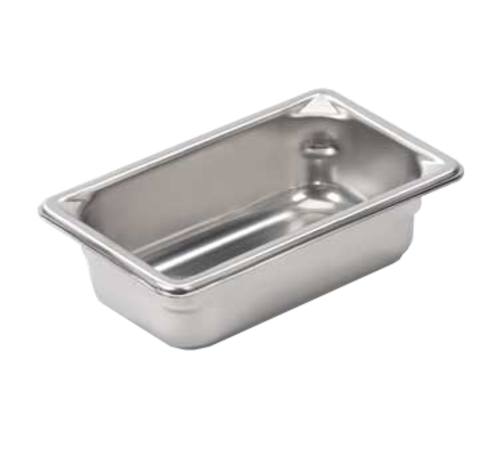 Super Pan V  Food Pan, 1/9  size, 2&quot; deep, 0.6 qt 