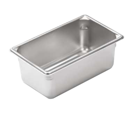 1/9 SIZE Food Pan, 4&quot; deep,Super Pan V 22 gauge