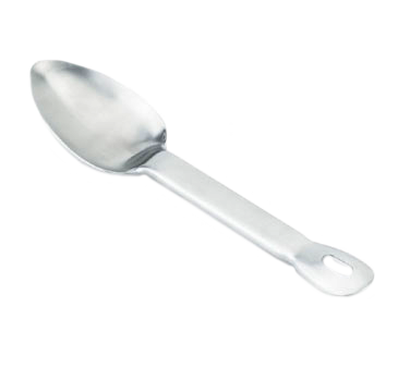 Basting Spoon, one-piece heavy
duty, solid, 16 gauge
stainless steel, patented
handle with turn
down design, satin finish,
13-1/4&#39; (33.6CM) length,
limited warranty, NSF
certified, Imported, Jacobs
Pride Collection, each