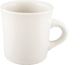 Arcadian Mug, 8 oz., 3-1/8", round, with handle,