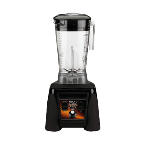 Xtreme High-Power
Blender, heavy duty, The
Raptor 64 oz. BPA-Free
Copolyester container,
adjustable speeds from 1,500
to 20,000 RPMs, max pulse
with 30,000 RPM burst of
speed, one-piece
dishwasher-safe removable jar
pad, 120v/60/1-ph, 13.0 amps,
3.5 HP, NSF, CUL &amp; UL listed
Limited 3 Year Motor and 2
Year Parts and Labor, 1/21

For Customer Care &amp; Product 
Service, please contact:
(800) 269-6640
waring_service@conair.com