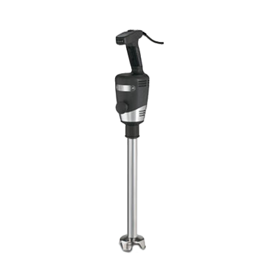 21&quot; Big Stix Immersion 
Blender, heavy duty, 200 qt. 
(50 gallon) capacity, 
stainless steel removable 
shaft, variable speed motor, 
continuous ON feature, 
rubberized comfort grip, 1 HP, 
120v, 750W, 6.25 amps, NSF 
9/19

1 year limited warranty, 
standard (nc), 7/22

For Customer Care &amp; Product 
Service, please contact:
(800) 269-6640
waring_service@conair.com