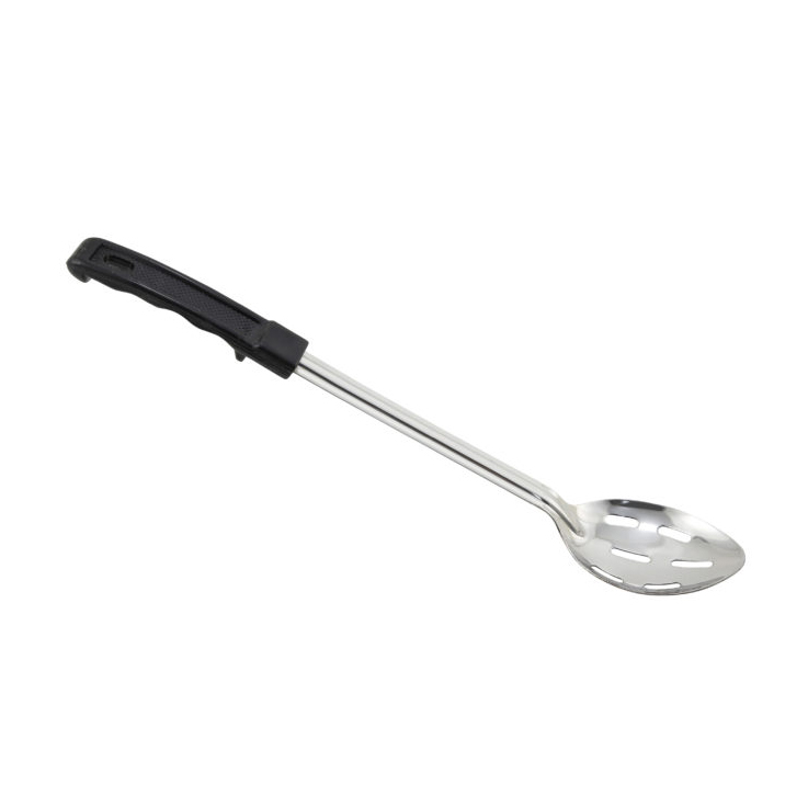 15&quot; SLOTTED SERVING SPOON, WITH CONTOURED BAKELITE
