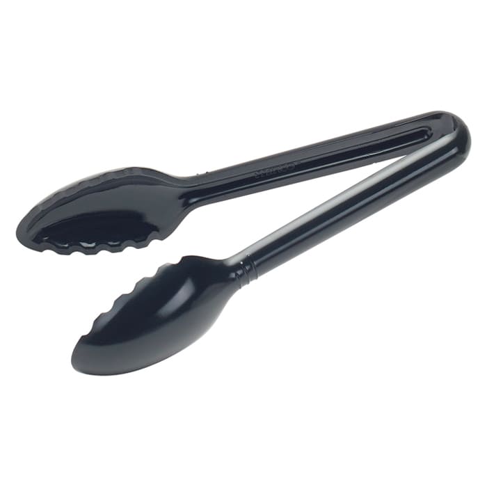 6&quot; SERVING TONG, HEAT
RESISTANT BETWEEN -40F TO
212F (-40C TO 100C),
POLYCARBONATE, BLACK, NSF,
CURV, EACH  