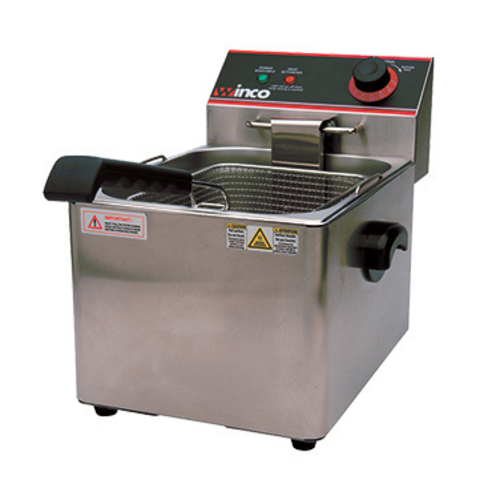 16 lb. oil capacity Single  Basket Deep Fryer, electric, 