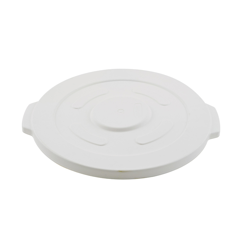 WHITE LID FOR 10 GAL FOOD CONTAINER/TRASH CAN FCW10,