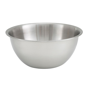 5 QT DEEP MIXING BOWL,
10-1/4&quot; X 4-1/2&quot;, STAINLESS
STEEL, EACH