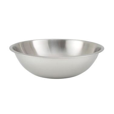 8 QT HEAVY-DUTY MIXING BOWL,
13-3/4&quot;x5&quot;, STAINLESS STEEL,
EACH
