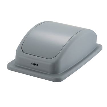 GREY FLIP TOP LID FOR GREY SLIM JIM, EACH