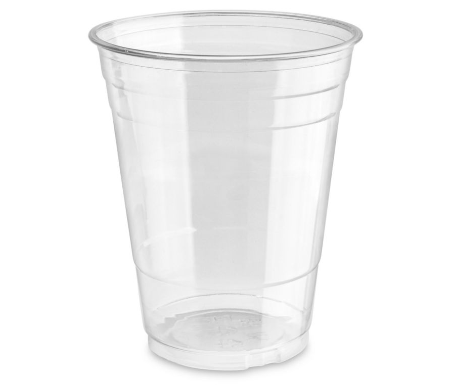 32oz Clear Plastic PET Cups, 12/25ct