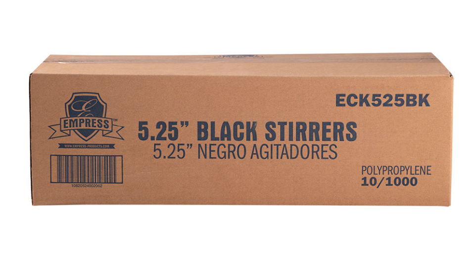 SIP STICKS BLACK, 10/1000 Per 
Case
