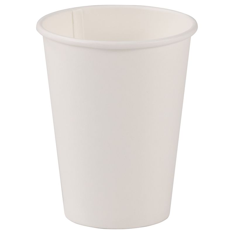12oz WHITE PAPER HOT CUP, 
20/50ct