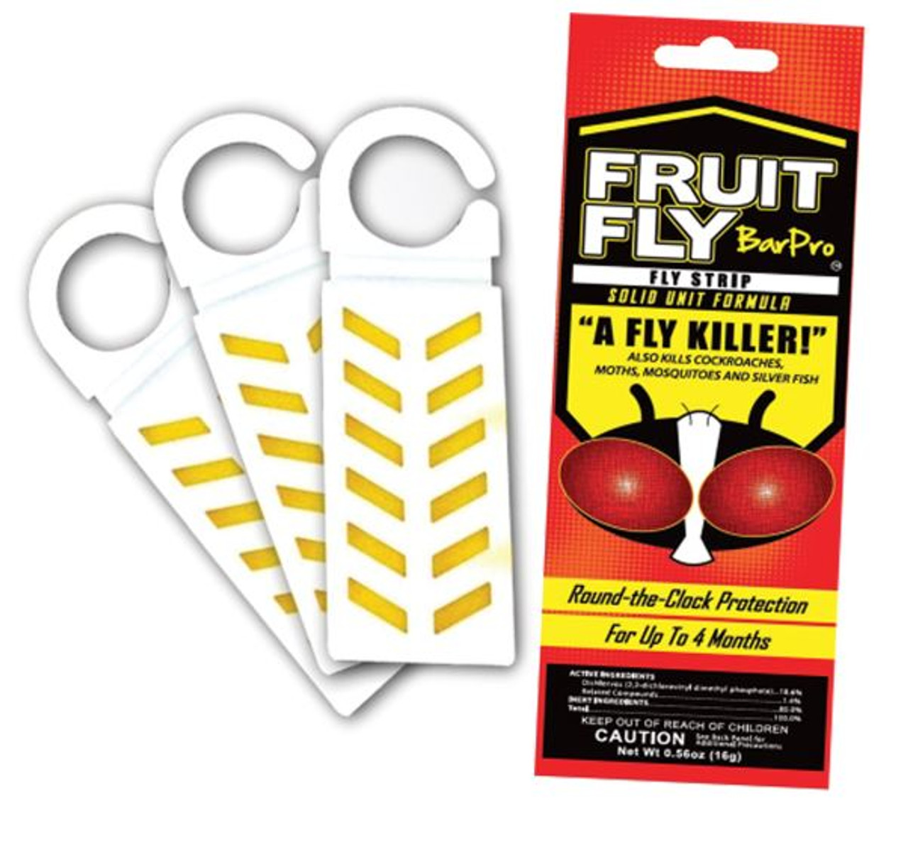 FRUIT FLY BAR PRO STRIP, Kills  Fruit Flies, Cockroaches, 