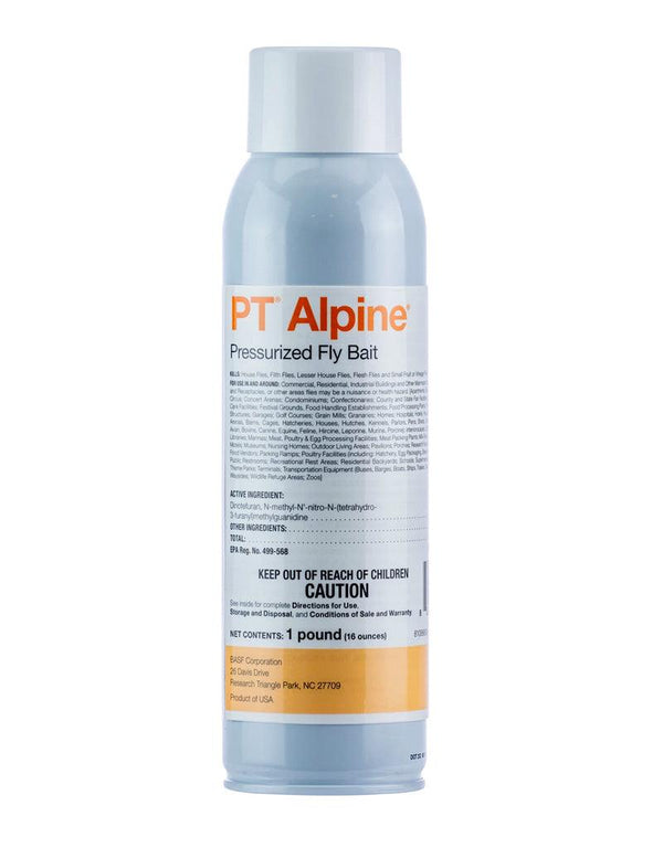 PT Alpine Pressurized Fly Bait  is a solution that is ready to 